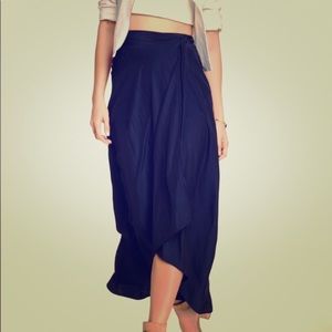 Calypso St Barth Navy Durna Skirt